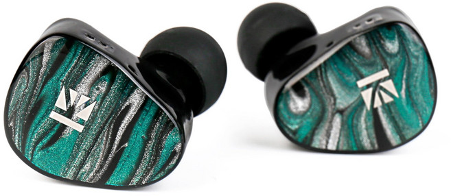 Keephifi KBEAR Alkaid KB03 1 DD+1 BA+골전도 하이브리드 하이파이 이어폰, 녹색