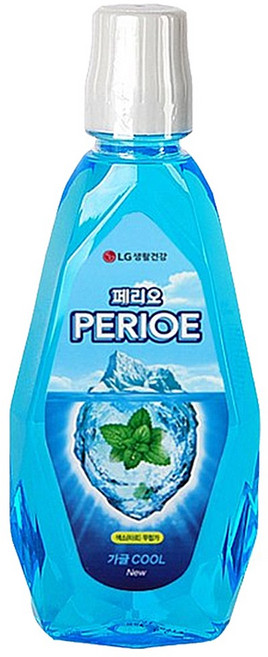 페리오 가글액 쿨링민트, 760ml, 5개