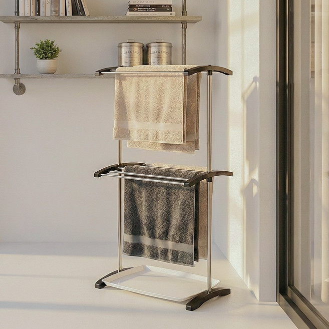 가습 미니 빨래건조대, 블랙