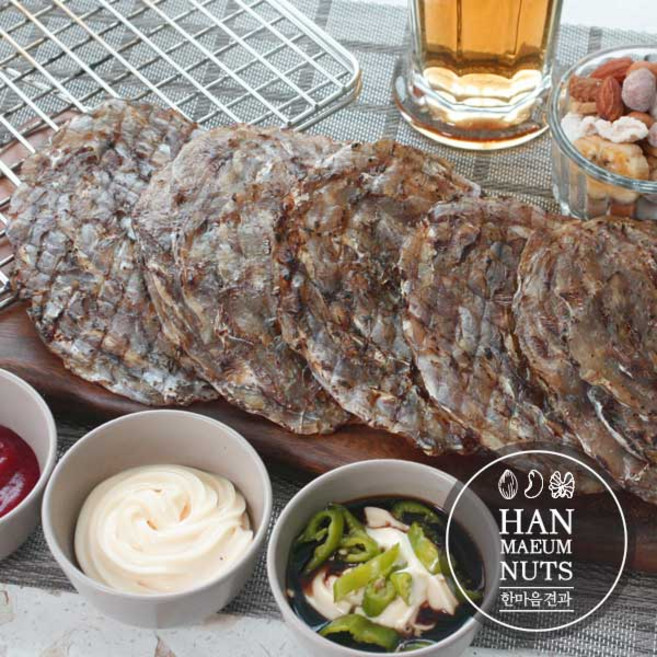 진짱맛짱 두꺼운 참쥐포 260g 건어물 안주 오징어 맥주, 단품, 1개