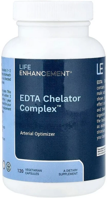 Life Enhancement EDTA Chelate Complex™ 베지 캡슐 120정 LEM-01715, 1개 - 쿠팡