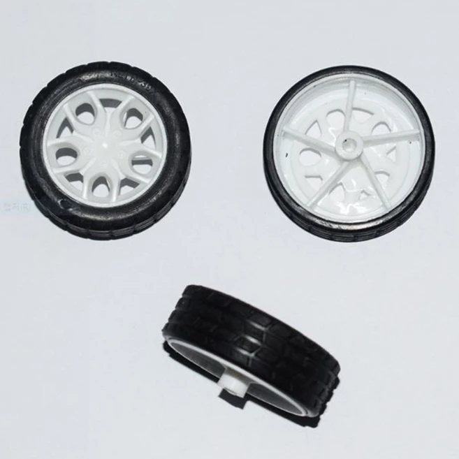 고무바퀴 고급고무바퀴 (10.6x3.5mm) 1pcs 자동차바퀴 cc-w68, 1개 - 쿠팡