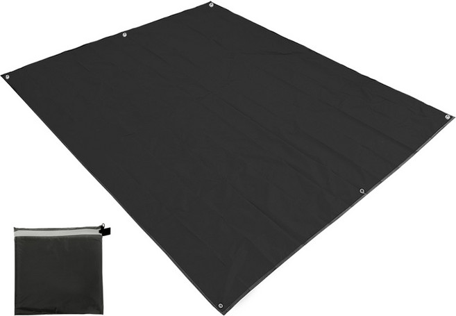 타프겸용 방수매트 라이트블랙 450x300, 단품