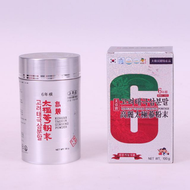 6년근 태극삼분말100g (태극삼100%) goo+56988oO, 1개, 상세페이지 참조, 상세페이지 참조