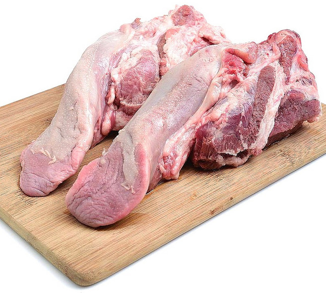 (배터짐) 국내산 돼지혀 돈설 두마리분 (일요일&당일발송), 700g, 1개