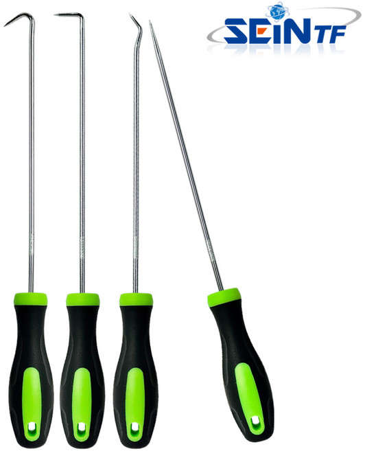 세인티에프 롱 오링 풀러 세트(4PCS) 갈고리 송곳 고무패킹 탈거 후크, 1세트