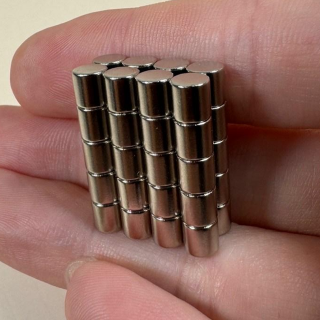 D5*5T 네오디움 원형자석 ND 지름 5mm x 두께 5mm [니즈], 40개