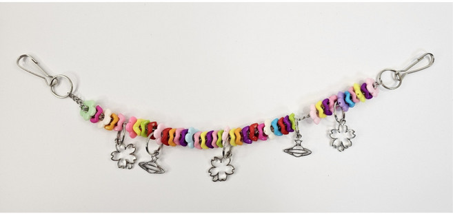 헬로앵무 앵무새 장난감 알록달록 사다리 놀이터, 1개