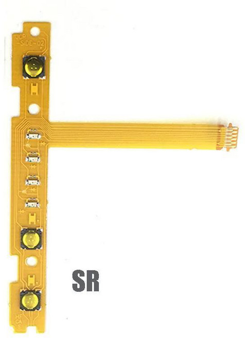 ZL 버튼 키 플렉스 리본 케이블 10 개 스위치 조이콘 컨트롤러 트리거, 1개, 기본, SR