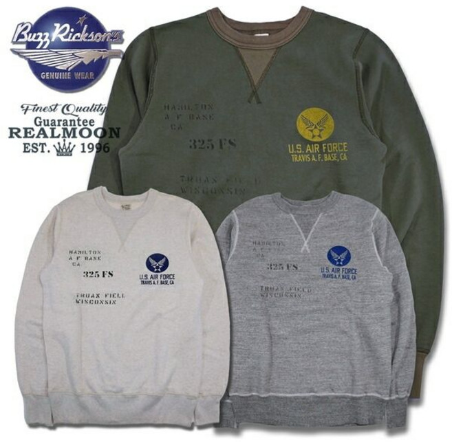 버즈릭슨 325th 파이터 SQ 프린팅 맨투맨 스웻 스웨트 긴팔 티셔츠 BR69287