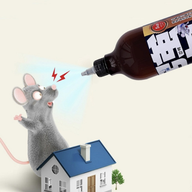 강력 쥐 퇴치제 1000ml 쥐가 싫어하는 냄새 것 기피제, 1개, 1L