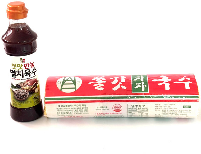 구포국수 1.4kg 쫄깃한 잔치 국수 멸치 국수 밀키트, 1개, 1.9kg