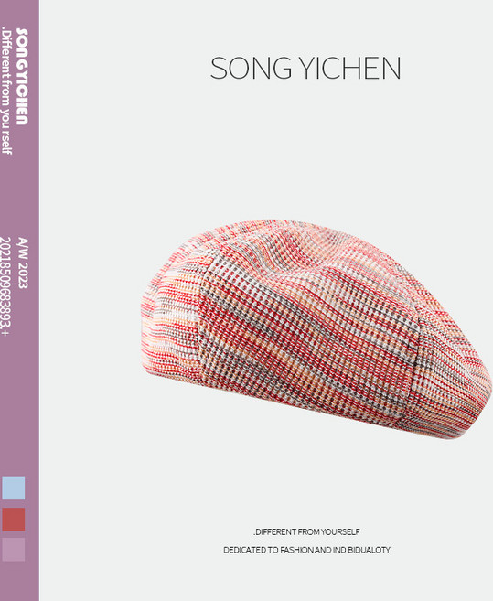 여름 얇은 통기성 베레모 일본산 귀여운 호박모자 얼굴 작은 화가 모자 여성