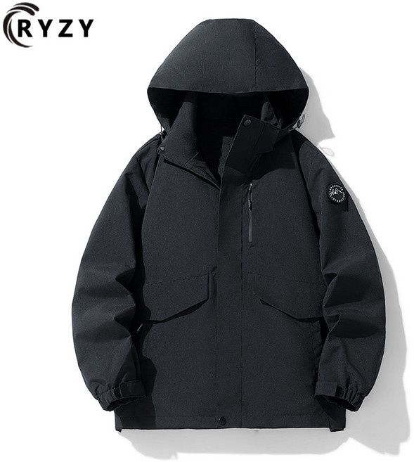 RYZY 防水衝鋒衣外套 情侶登山戶外騎行防風夾克