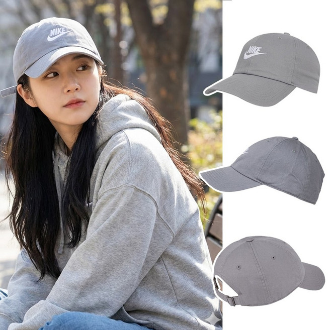 나이키 모자 대두모자 야구모자 깊은볼캡 캡모자 로고 무지 남녀공용 캐주얼 빅사이즈 사이즈조절 정품