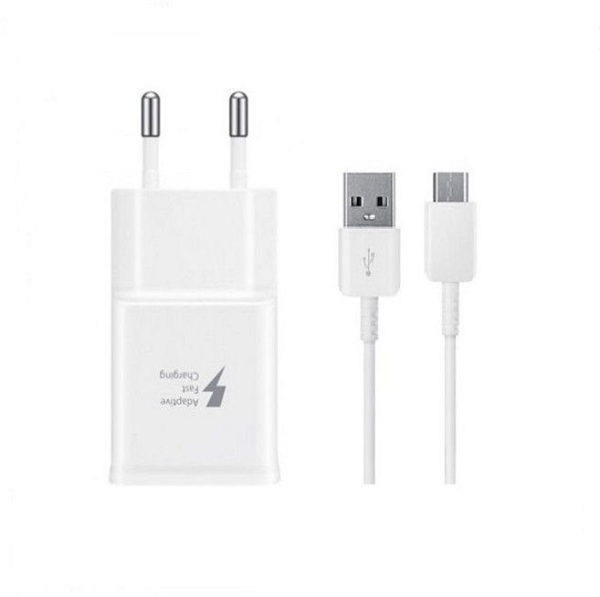 삼성전자 USB C타입 급속 여행용 핸드폰충전기 EP-TA20, 1개, 충전기 화이트 + C타입 케이블 1.2m 화이트