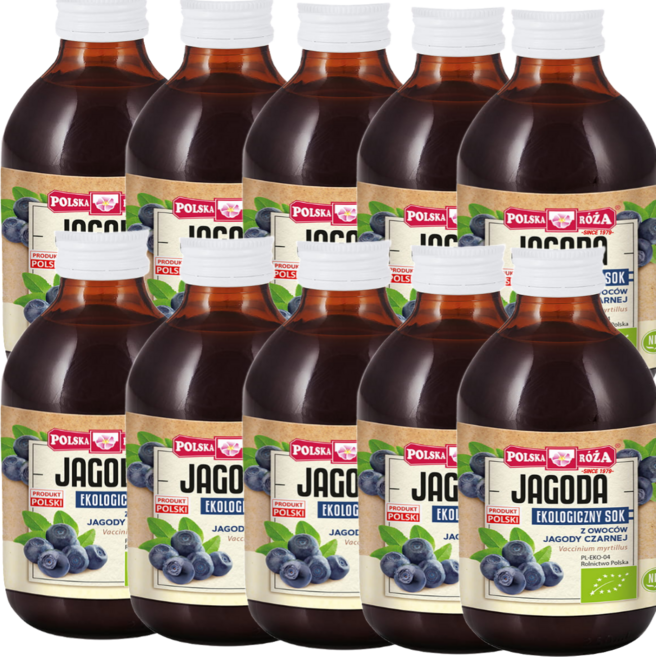 1979폴스카로자 유기농 빌베리 원액, 10개, 250ml