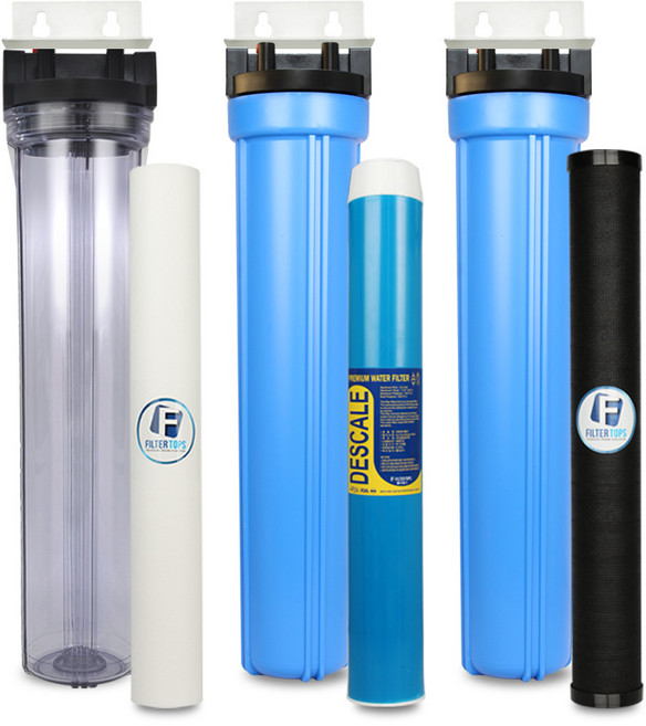 20인치 석회스케일제거 3단 하우징 DIY세트 입출수 20A, 01_전체세트, 1개