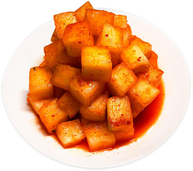 뜰아래김치 국산 깍두기, 3kg, 1개