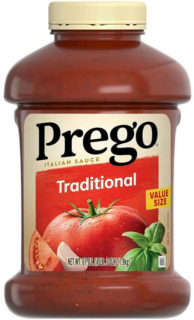 Prego 전통 파스타 소스 414ml14온스 병 241947, 1.9kg, 1개