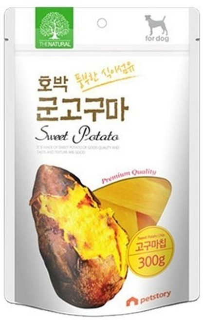 (2개묶음)[더내추럴] 호박 군고구마 칩, 300g, 2개