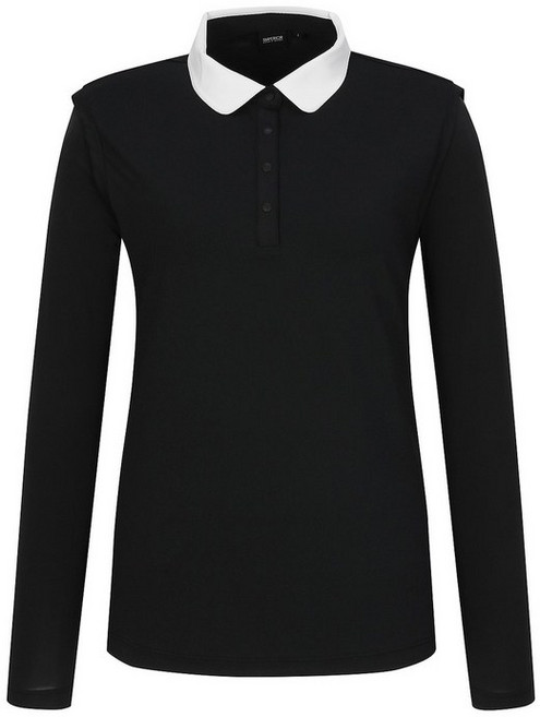 [슈페리어] 여성 냉감 소재 긴팔 티셔츠 블랙 (IW0DKS21539)