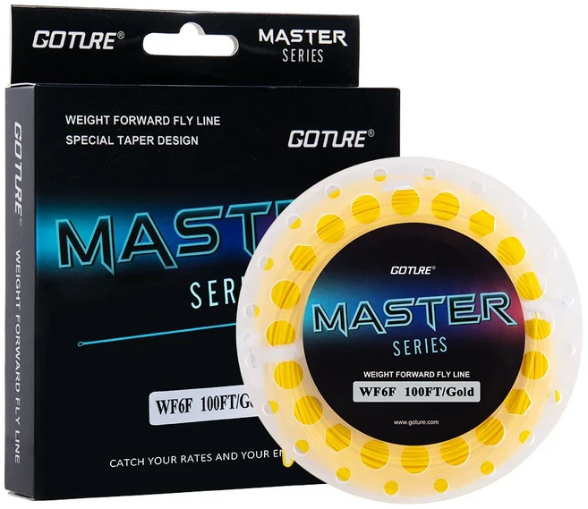 포워드 무게 WF10F 마스터 WF2F 라인 GOTU 90FT/100FT 액세서리 낚시 메인