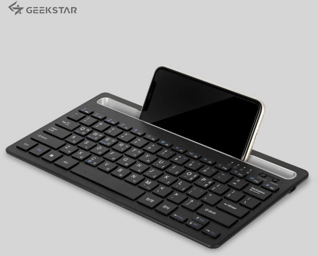 긱스타 GKO-B78 멀티페어링 거치형 블루투스 무선 텐키리스 키보드