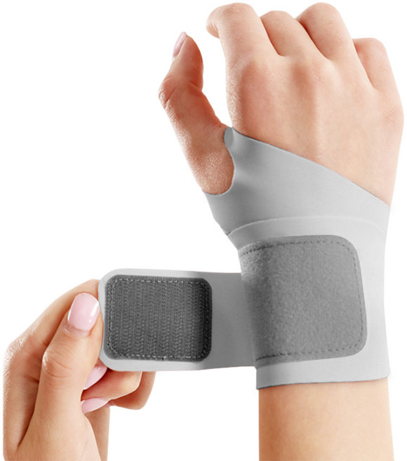 얇은 손목보호대 손목 아대 밴드, 2개