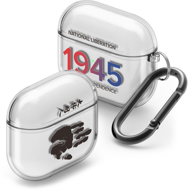 플래나 에어팟 4세대 케이스 TPU 투명 대한민국 시리즈, 3. 아름다운 섬 독도