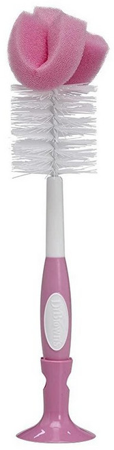 닥터브라운 베이직 젖병 세척솔 그레이, 1-Pack