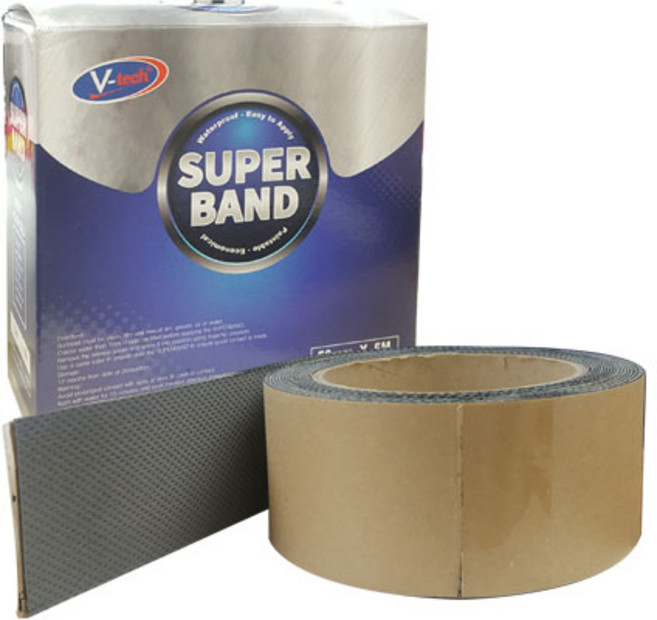 V-tech VT-081 슈퍼밴드 방수테이프 50mm x 5M, 슈퍼밴드 방수 테이프 VT-081, 1개