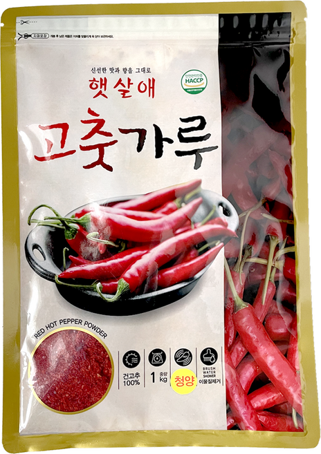 고춧가루 청양 굵은가루 1kg 매운맛 김치용, 1개