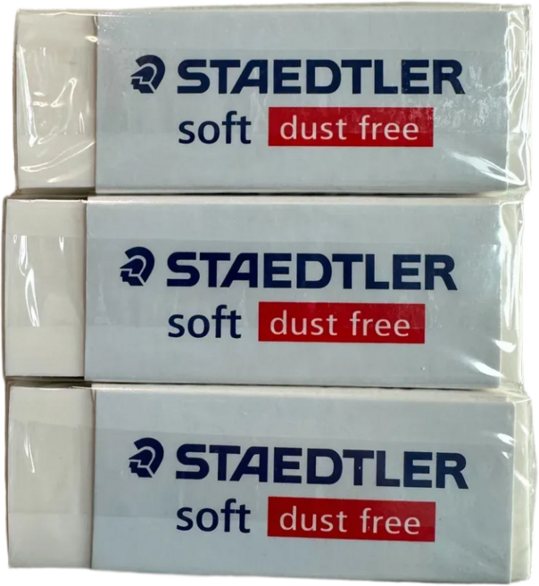 스테들러 소프트 지우개 대형 526 S20, 3개