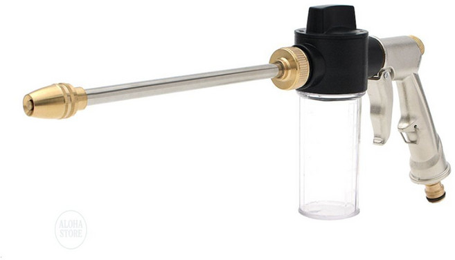 ALOHA-STORE 롱건 고압 세제 매직호스 15M 고압물분사기헤드