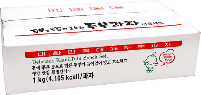 두부과자 선물세트, 1세트, 1kg