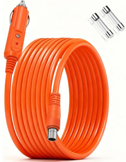 Jackery Explorer용 12V24V 10FT 차량 충전 케이블 1000 v2 1000Pro 2000Pro 2000Plus 3000Pro 14AWG DC8020 차량용