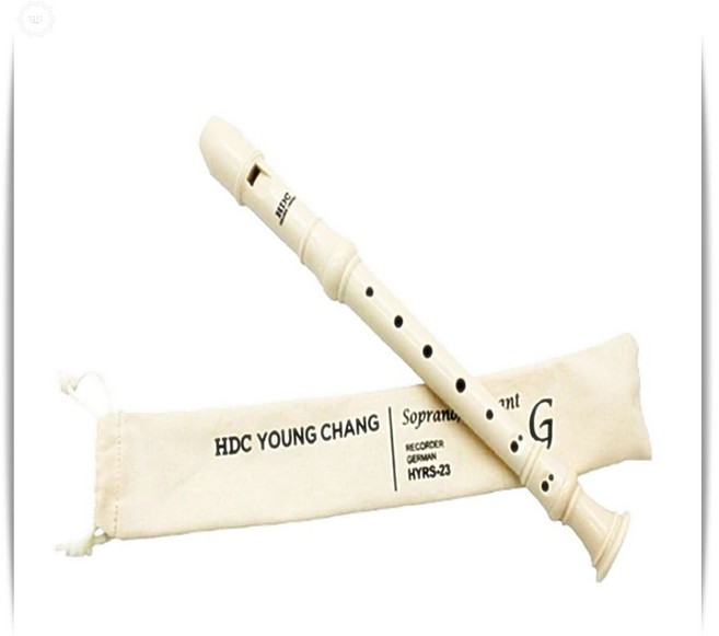 소프라노 리코더 악기 연습용 음악 교육용 리코더 세트 운지법 교구 완구