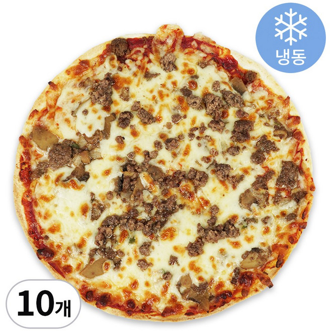 리얼 씬피자 불고기 10판 세트, 275g, 10개