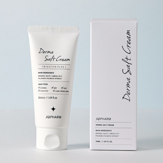 (본사공식)에이비팜 2세대 더마 솔트크림 50ml(튜브형)