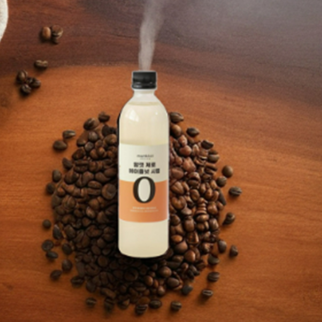 맘껏 제로슈가시럽 스테비아 헤이즐넛, 1개, 500ml