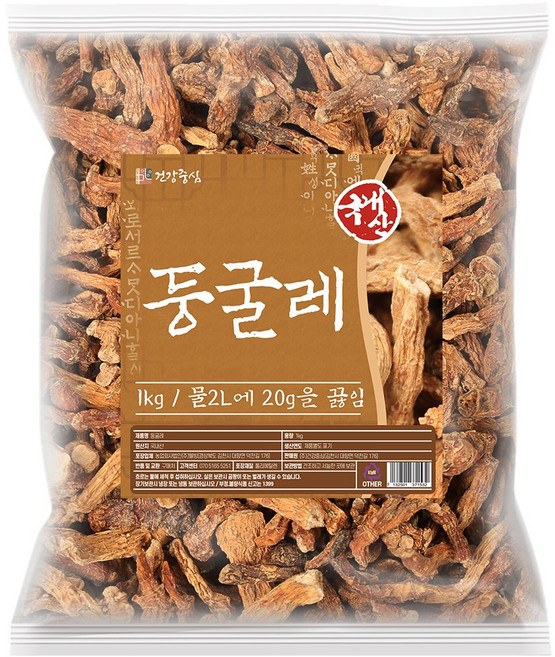 건강중심 국산 말린 둥굴레 황정 1kg 건조 둥글레, 1개