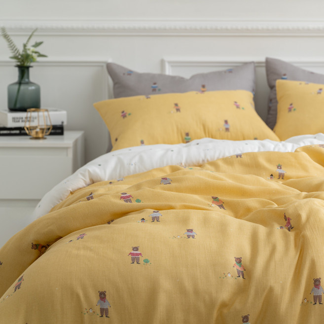 BEAR CLUB 사계절 8온스 모달100% 차렵이불 [국내산]