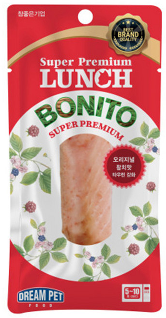 런치 보니또 참치 20g [참치맛/빨강] x24개, 24개