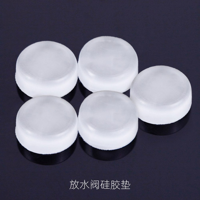 구강 세척기 호스 AQUACA 치간 파란색 클린 슬림, 드레인 밸브 실리콘 패드 5개