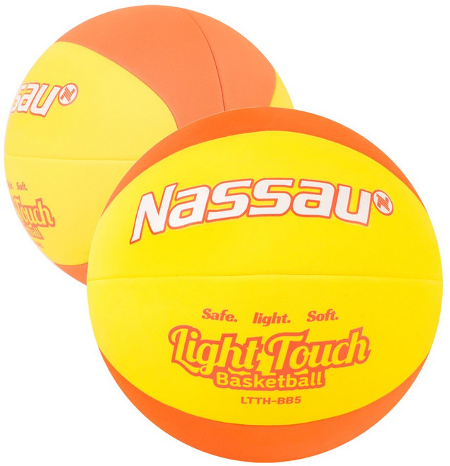 낫소 라이트 터치 농구공 5호 소프트 아동용 초보자 연습용 학교체육