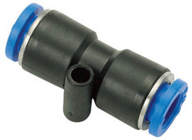 6mm 원터치피팅 원터치휘팅 6미리 유공압 퀵 커넥터 puc-6 에어 호스 유공압 카플러, 1개