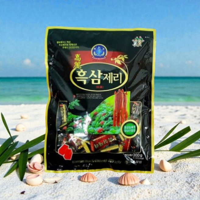 고려 홍삼 농축액 흑삼 젤리 제리 300g, 1세트