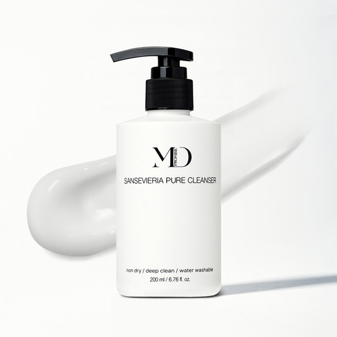 엠디프로미스 피부과 산세베리아 퓨어 클렌저 저자극 클렌징 밀크로션, 1개, 200ml