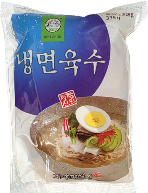 송학 냉면육수 사골맛, 335g, 5개